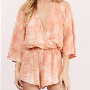 blue life wild and free romper